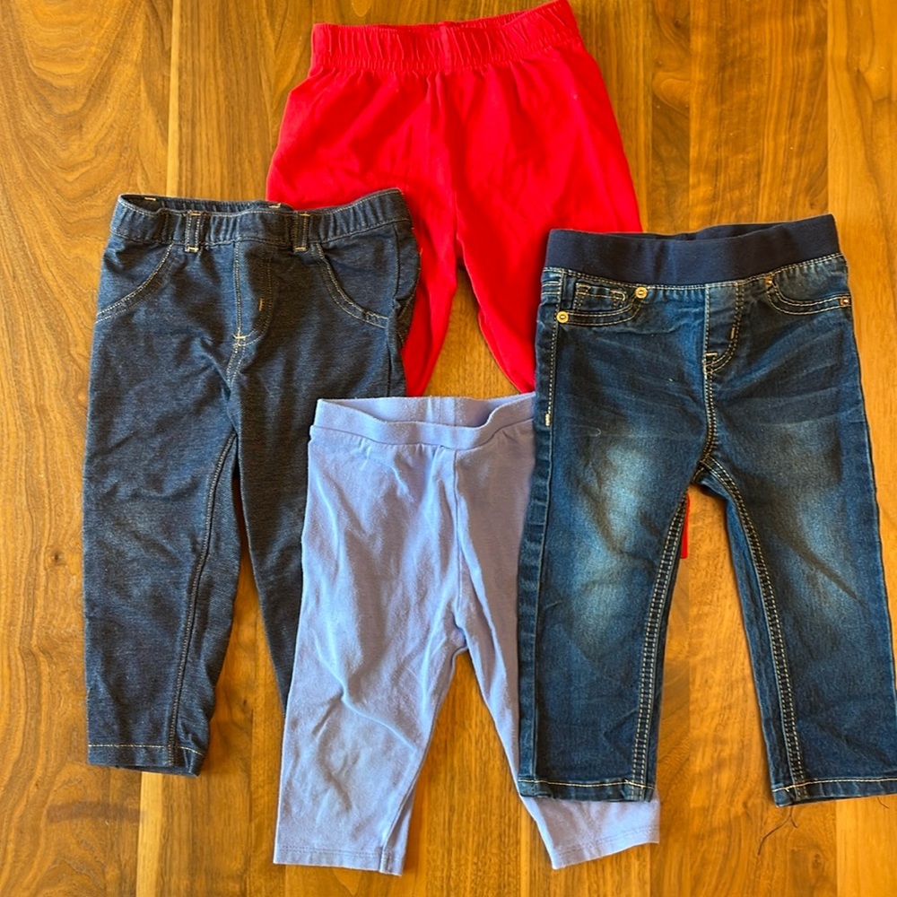 Girls 18 mo Pant Bundle (set of 4)